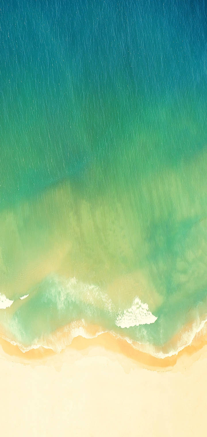 Realme ชายหาดสีเขียว วอลเปเปอร์