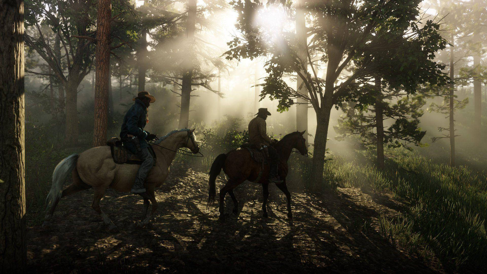 Red Dead Redemption 2 4K การเดินทาง วอลเปเปอร์