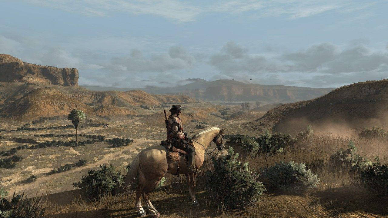 พื้นที่รกร้างใน Red Dead Redemption 2 4K วอลเปเปอร์