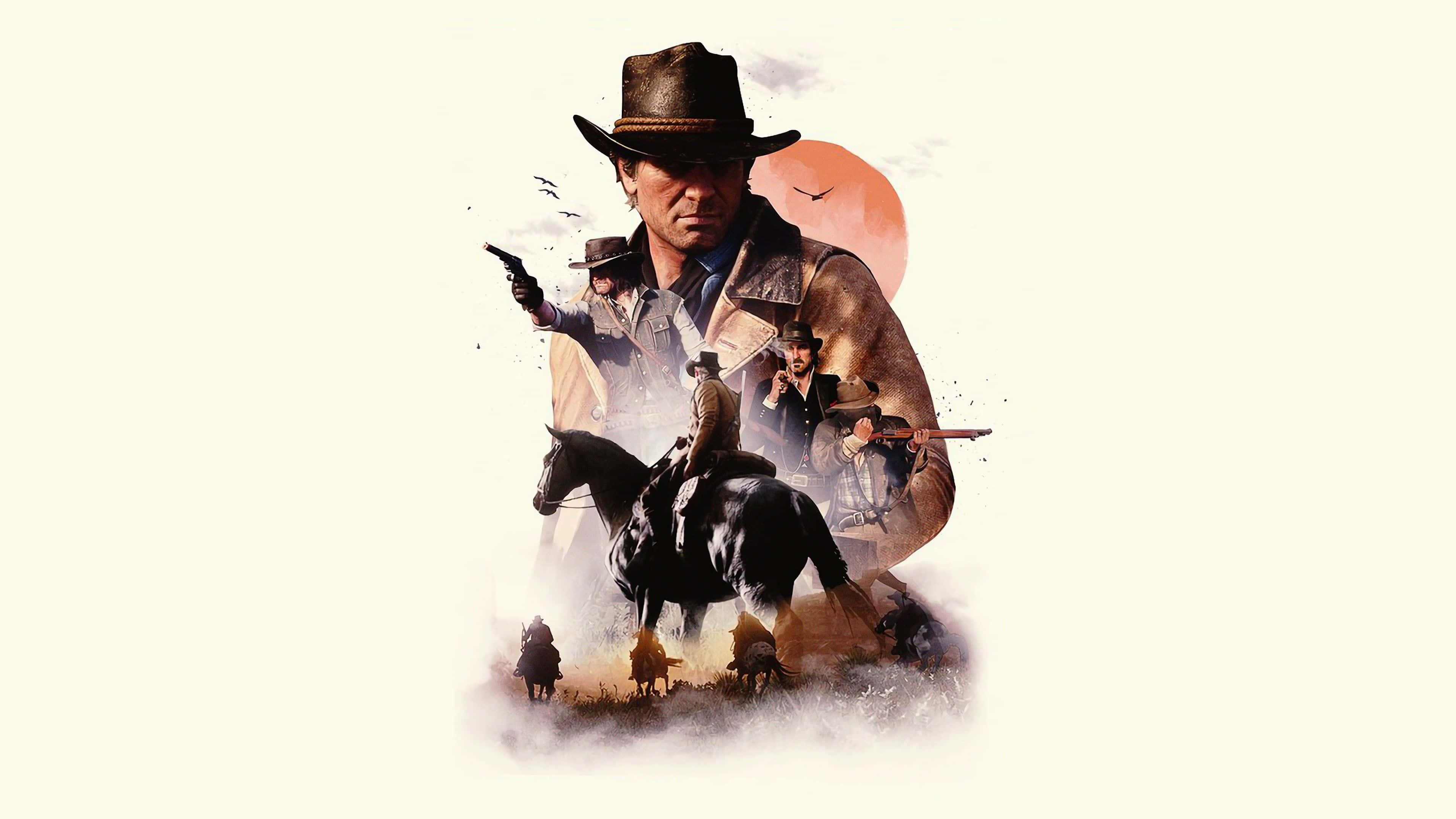 ทิวทัศน์ตะวันตกสุดตระการตาจาก Red Dead Redemption 2 วอลเปเปอร์