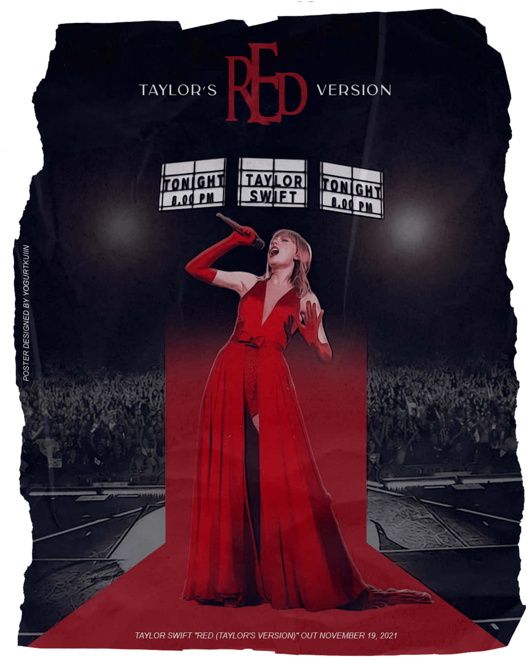 โปสเตอร์การแสดง Red Taylors Version วอลเปเปอร์