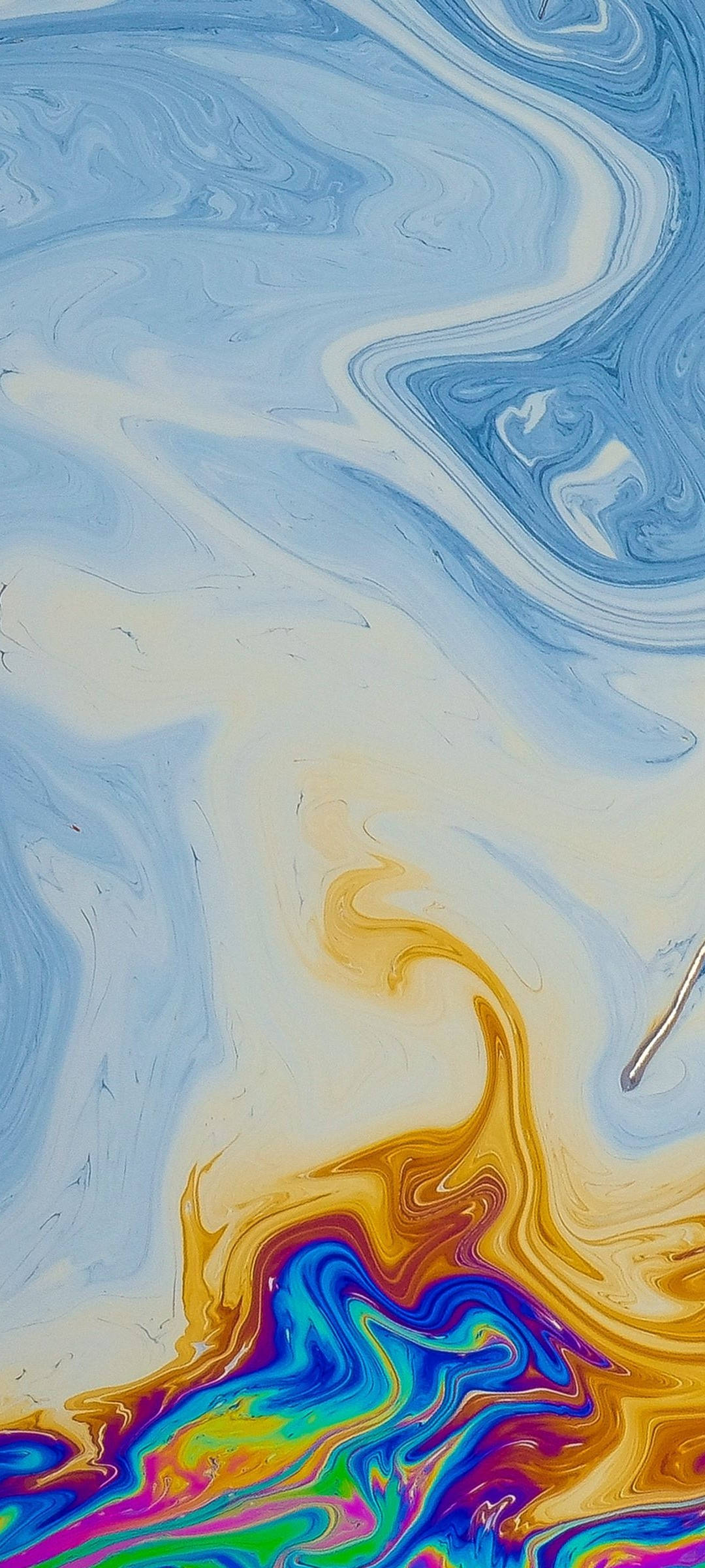 Redmi Note 10 สีสันน้ำมันบนน้ำ วอลเปเปอร์
