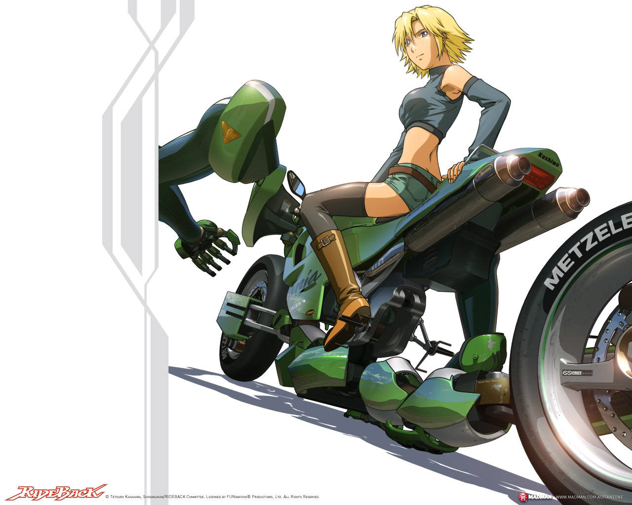 โปสเตอร์ Rideback Tamayo Kataoka วอลเปเปอร์