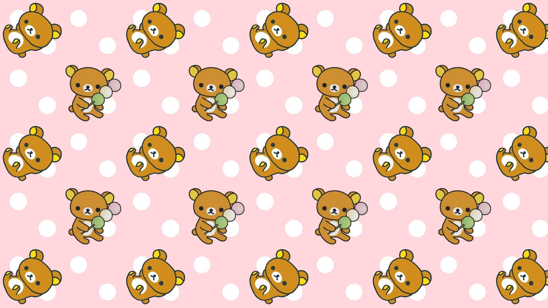 Rilakkuma สุดคาวาอี้ วอลเปเปอร์