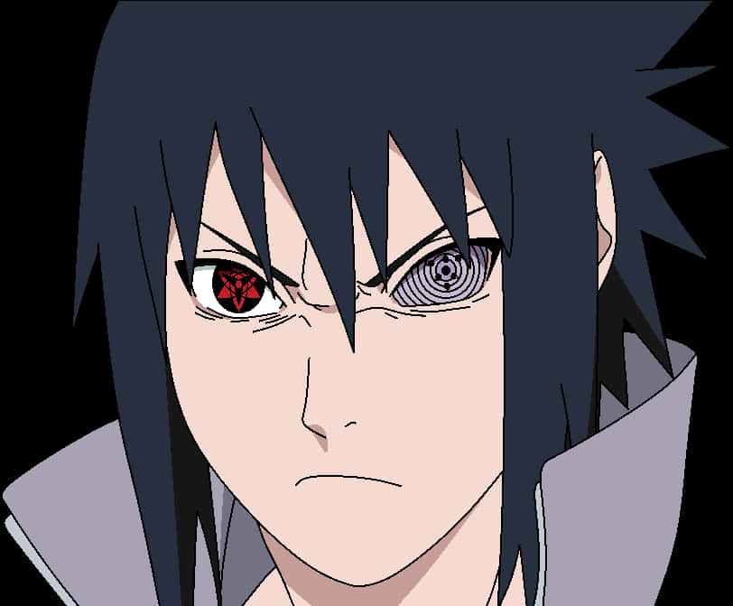 ตัวละครอนิเมะที่มีดวงตา Rinnegan และ Sharingan วอลเปเปอร์