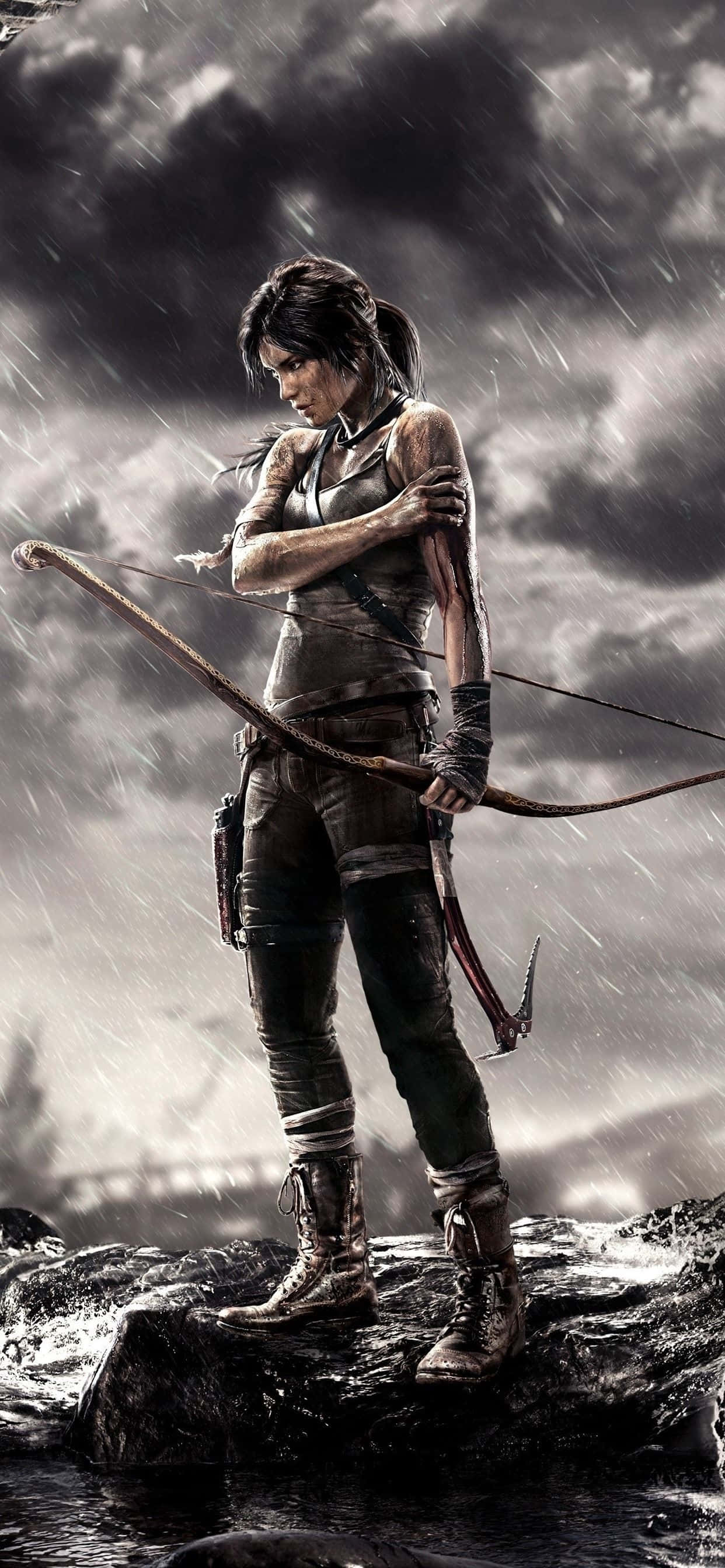 ไต่อันใหม่ใน Rise of the Tomb Raider ด้วย iPhone Xs Max วอลเปเปอร์