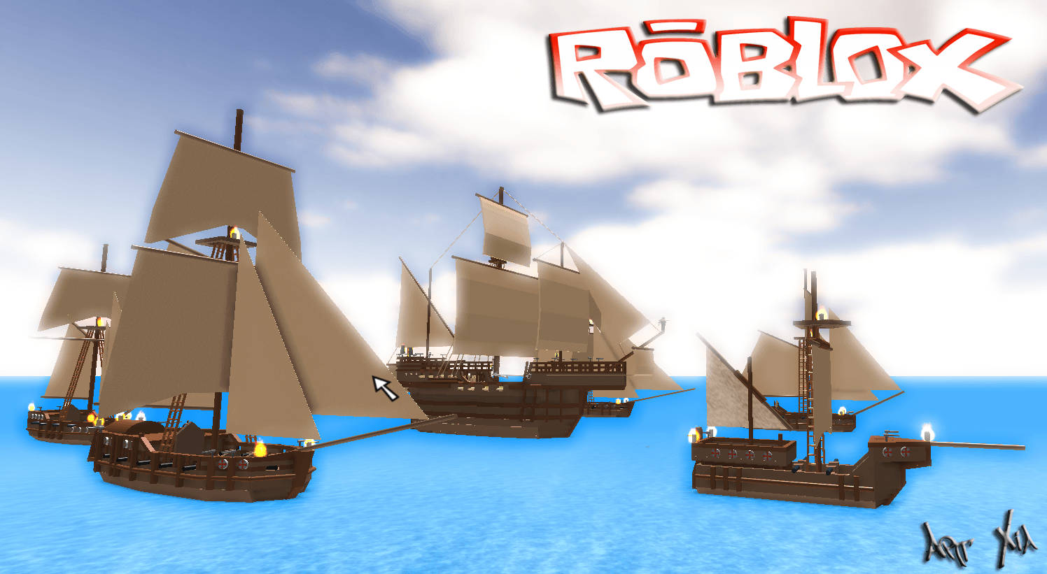 สัมผัสการผจญภัยโจรสลัดใน Roblox วอลเปเปอร์