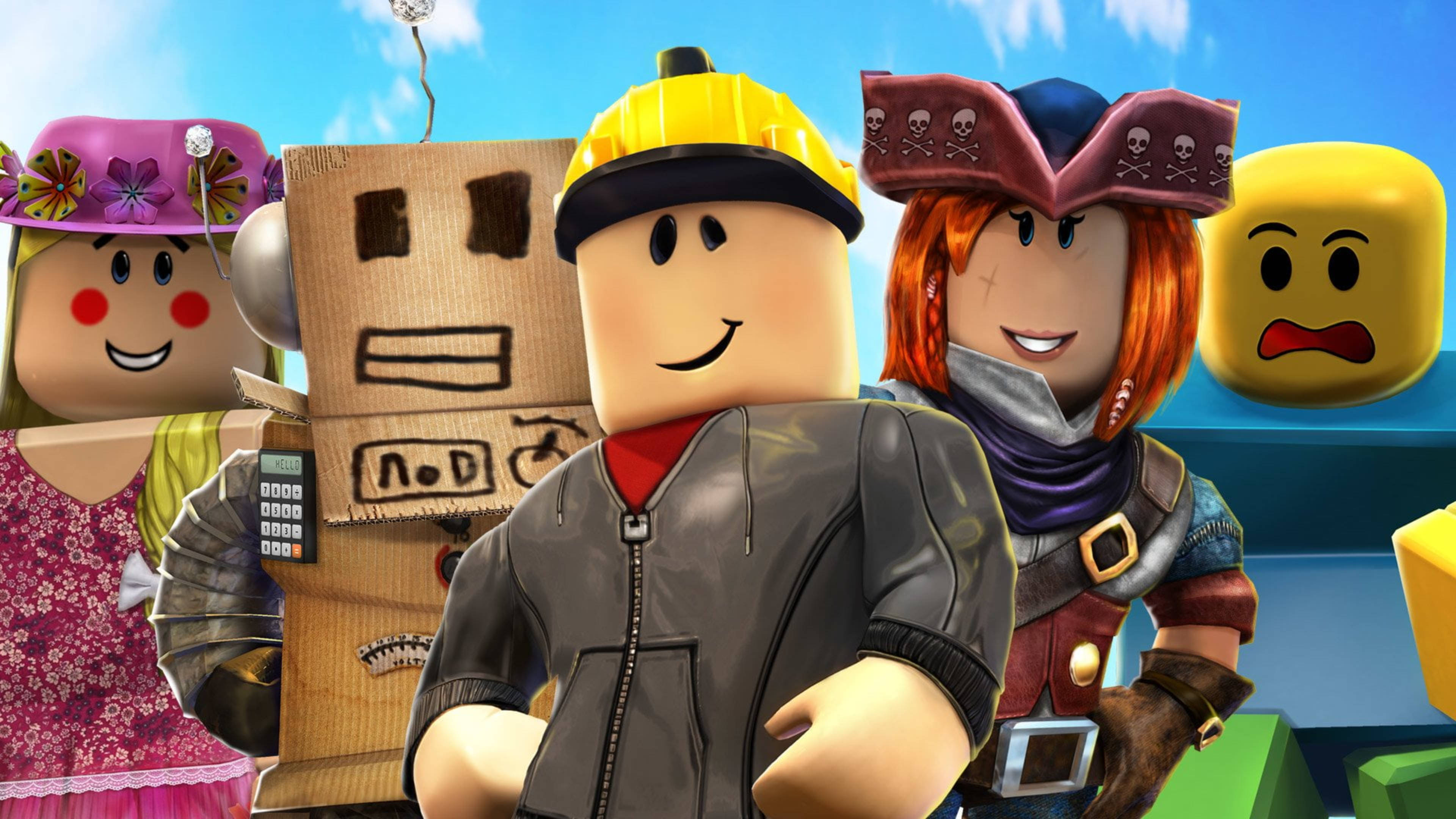 ตัวละครยอดนิยมใน Roblox 4K วอลเปเปอร์