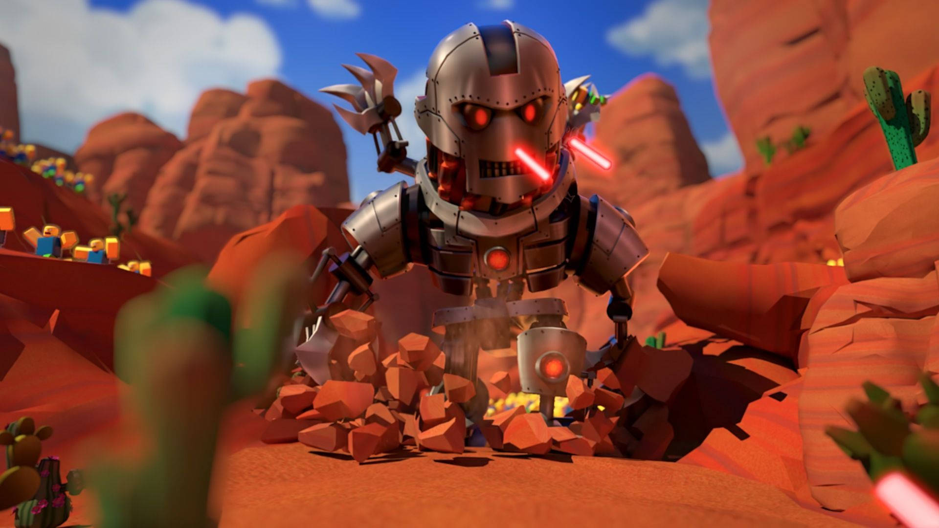 หุ่นยนต์ Roblox สุดเท่ วอลเปเปอร์
