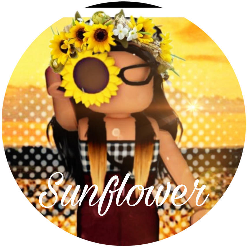 โปรไฟล์อวาตาร์ดอกทานตะวัน Roblox วอลเปเปอร์