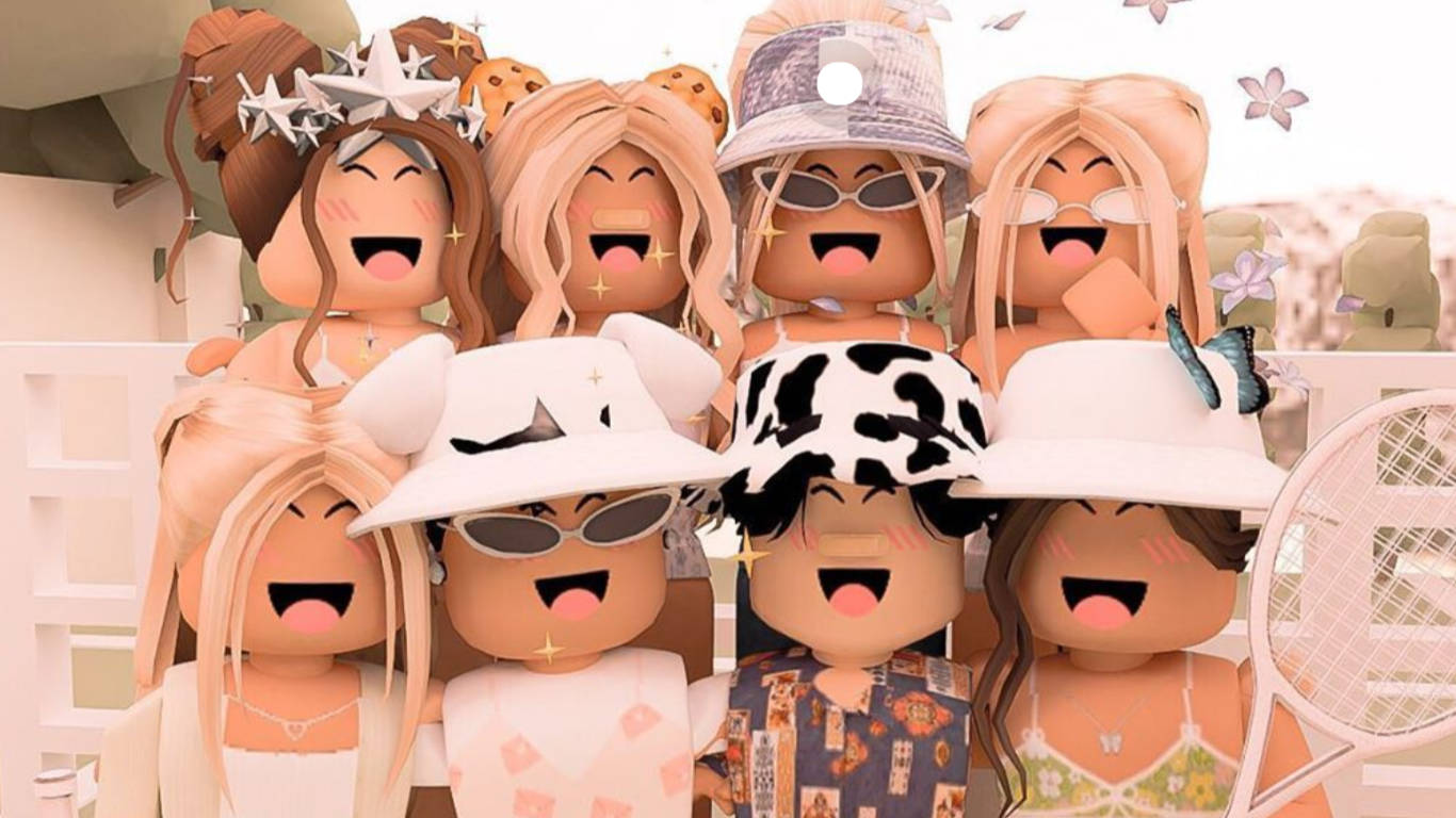 สาว Roblox สุดเก๋ วอลเปเปอร์