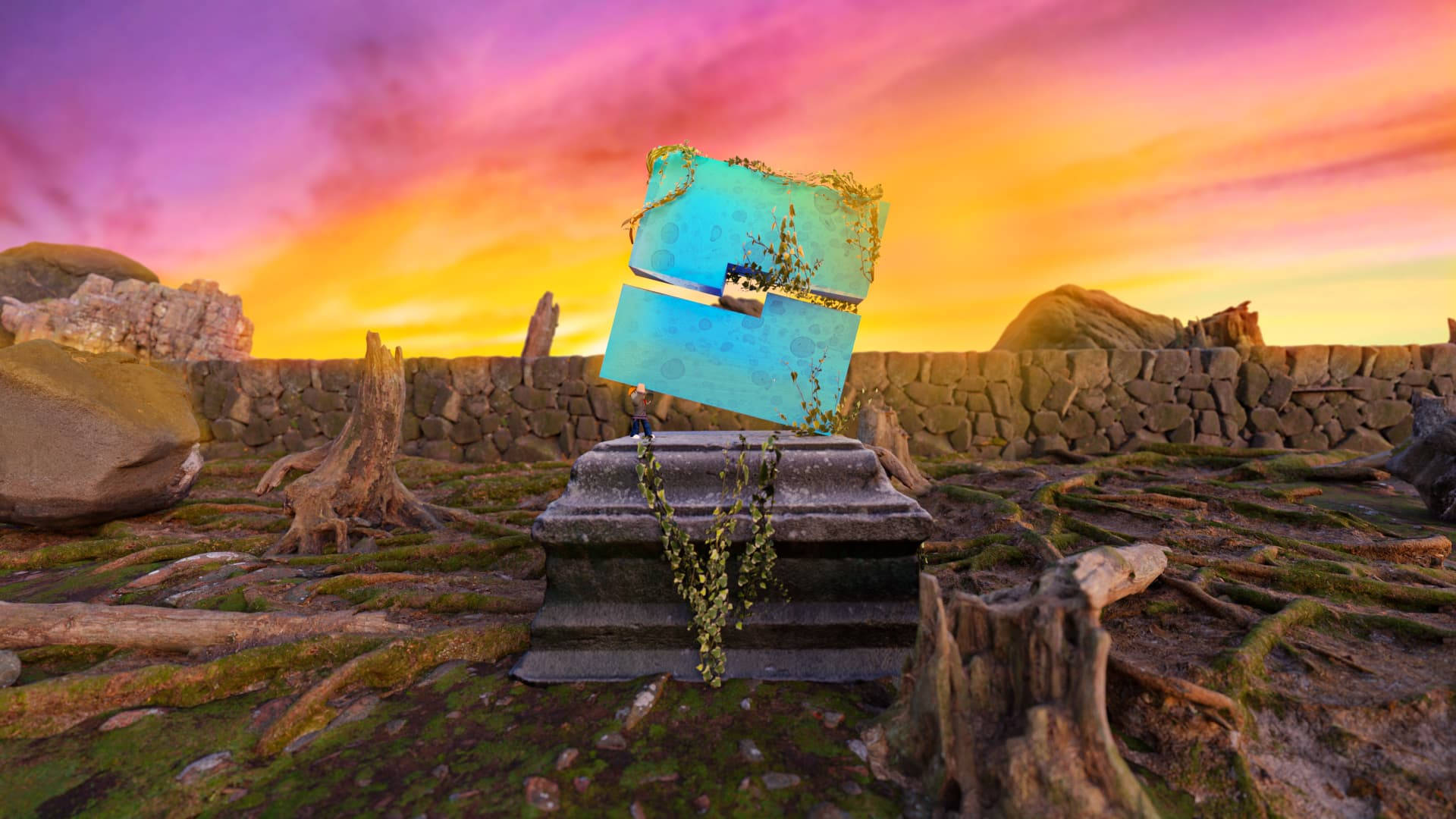 ทิวทัศน์สุดเจ๋งใน Roblox วอลเปเปอร์