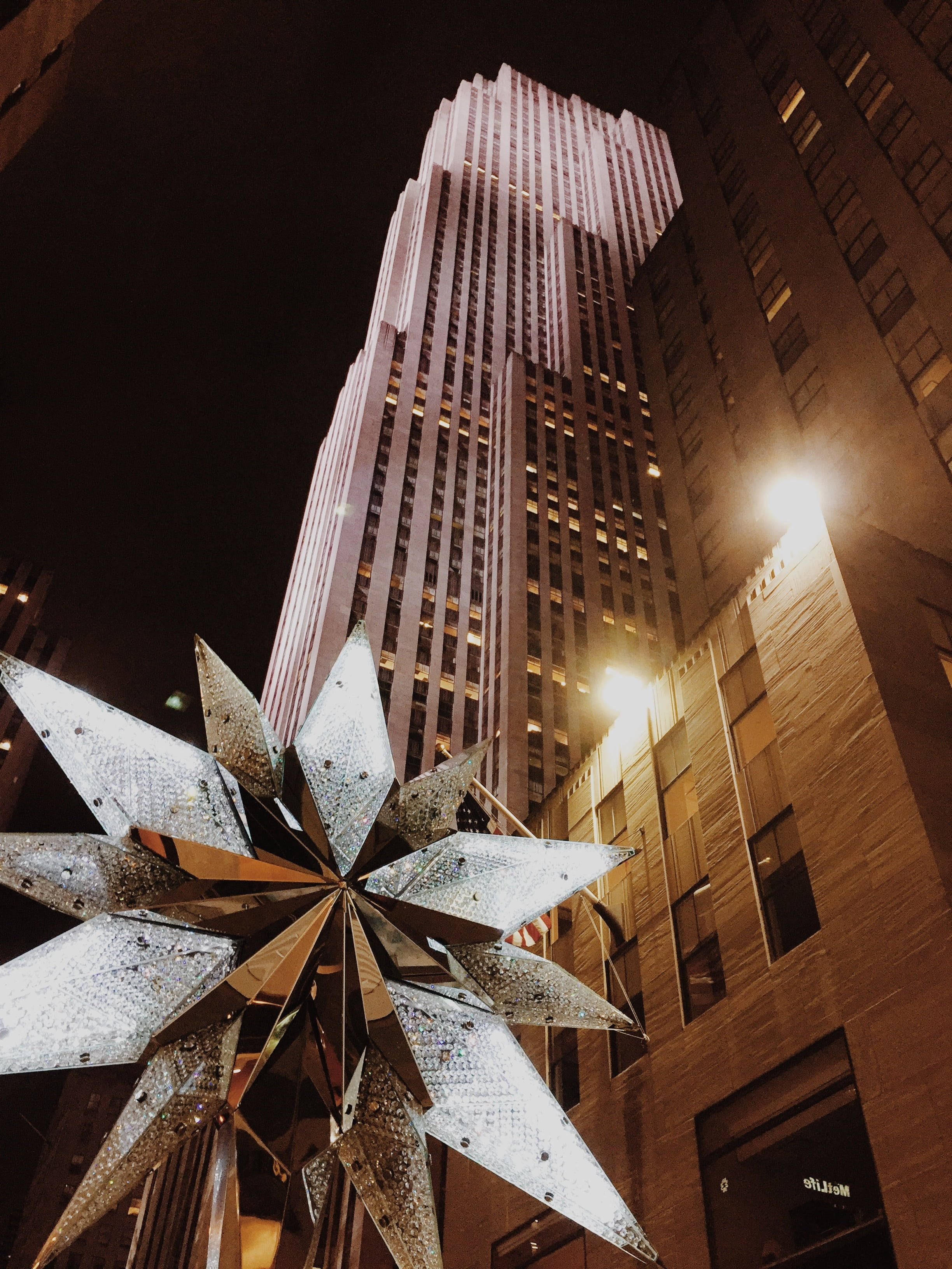 ดาว Rockefeller Center สำหรับโทรศัพท์ วอลเปเปอร์