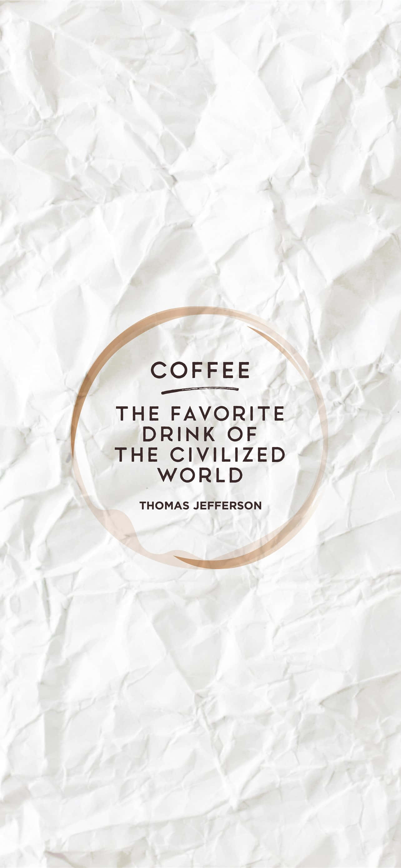 Rose Gold Quotes กาแฟ วอลเปเปอร์