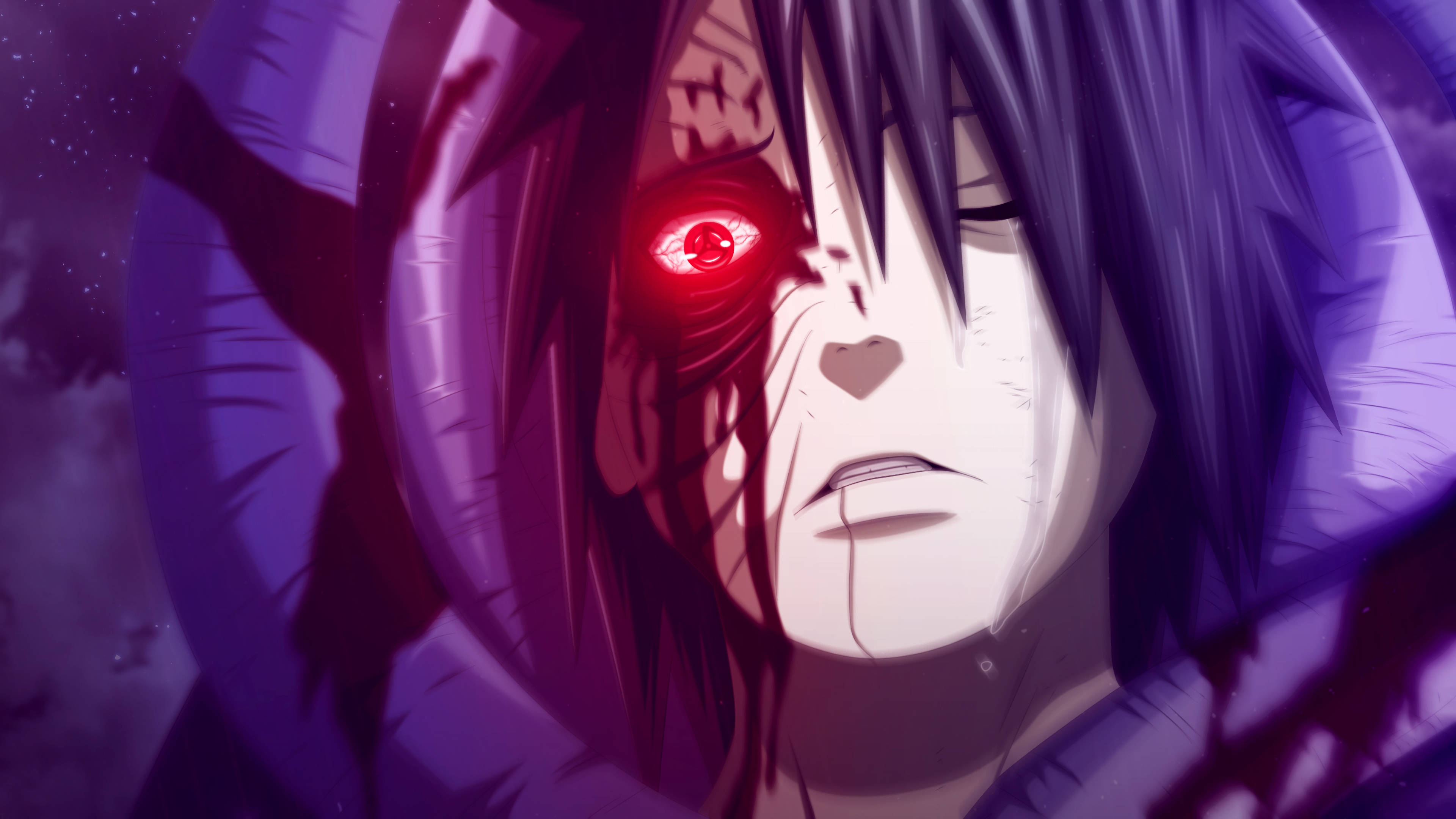 Sage Obito และ Madara Uchiha 4K วอลเปเปอร์