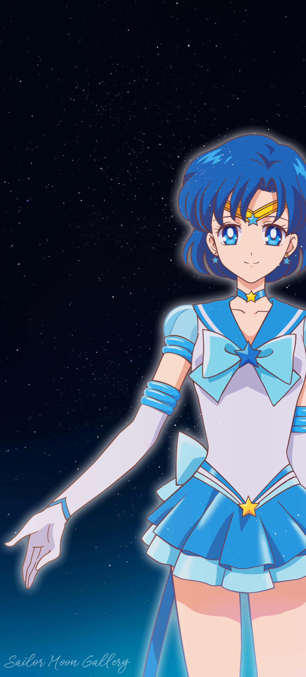 Sailor Mercury ผู้พิทักษ์แห่งความรักและความยุติธรรม วอลเปเปอร์