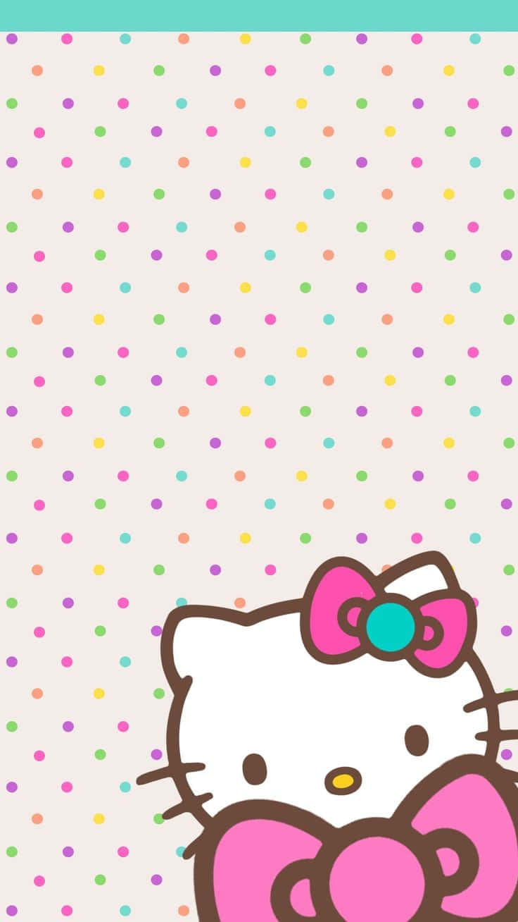 โทรศัพท์ลายจุด Sanrio วอลเปเปอร์