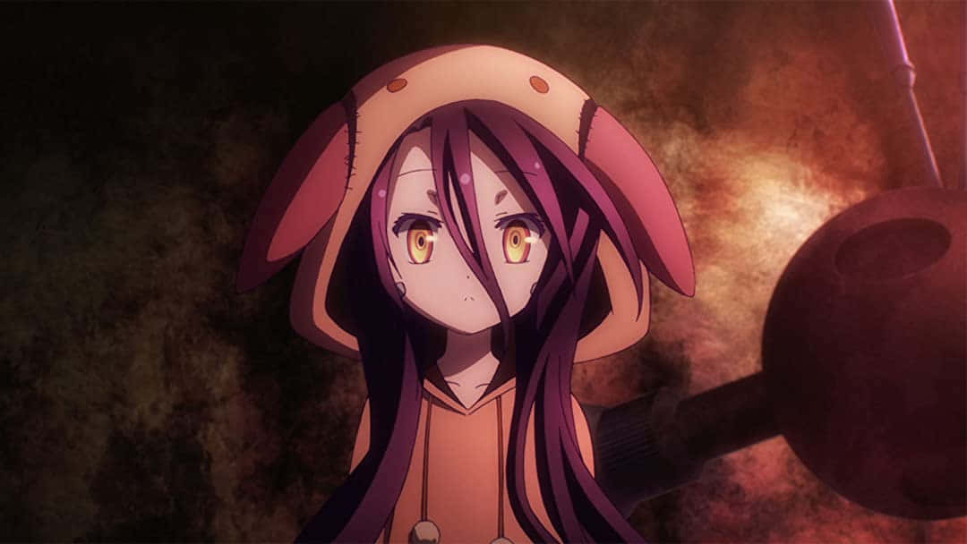 รูป Schwi สวมฮู้ดี้จาก No Game No Life วอลเปเปอร์