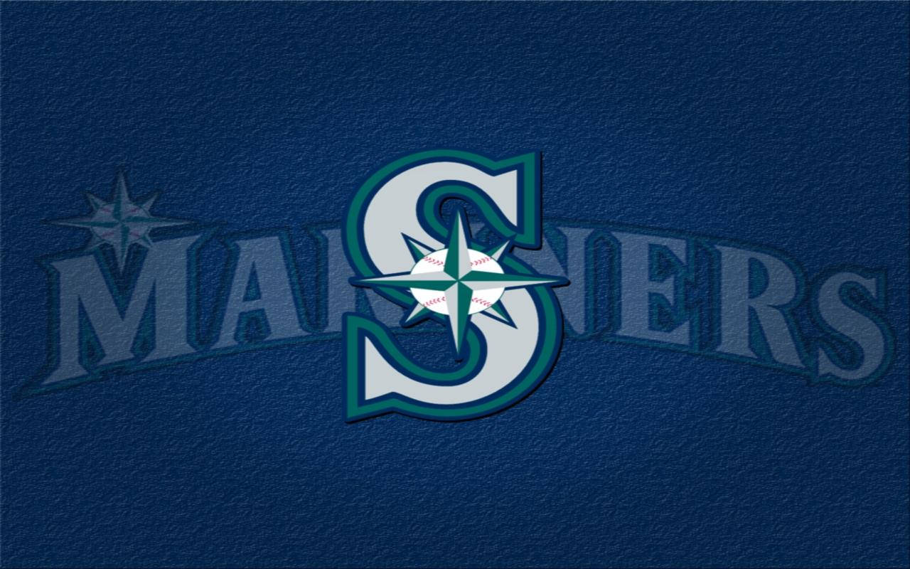 โลโก้มอนोगรัม Seattle Mariners วอลเปเปอร์