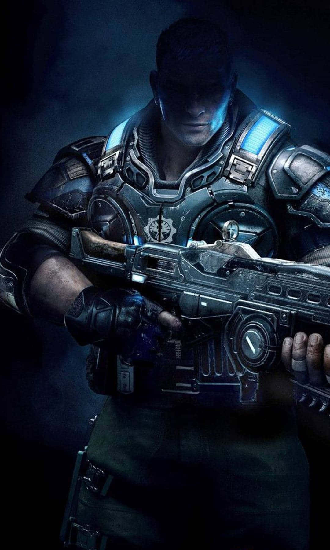 Shadow JD Fenix พื้นหลัง iPhone XS Gears Of War 5 วอลเปเปอร์