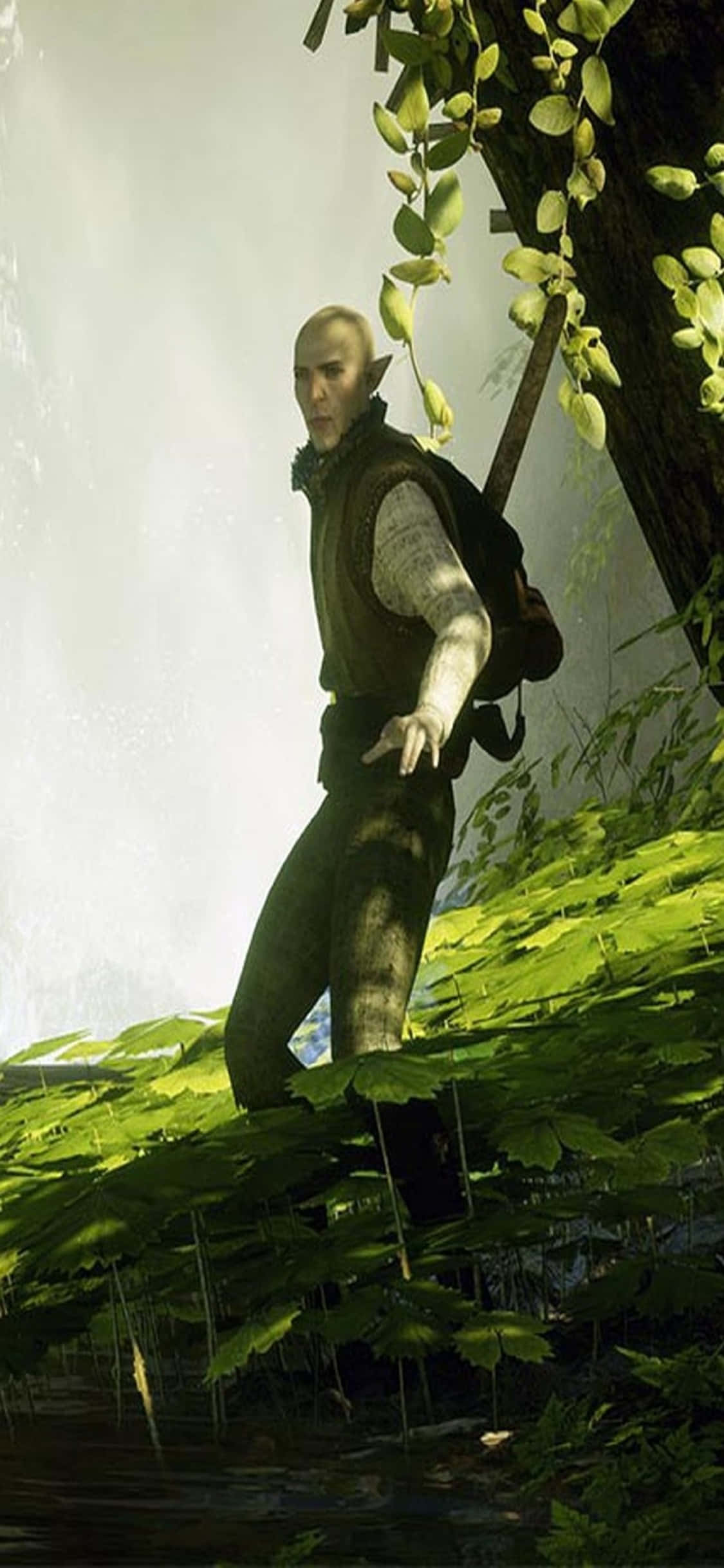 พื้นหลังเกม Shadow of Mordor สุดพิเศษสำหรับ iPhone X วอลเปเปอร์