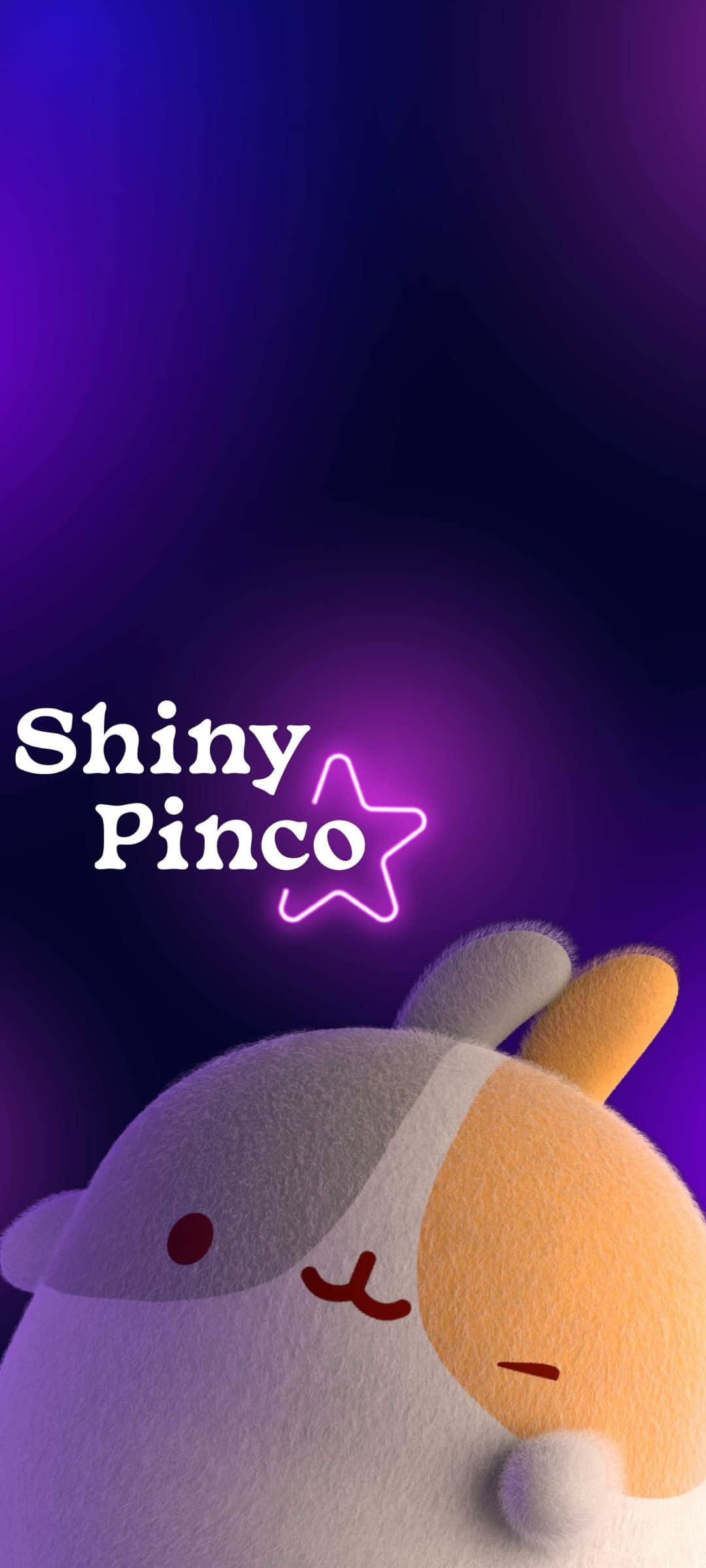 วอลเปเปอร์ตัวการ์ตูนน่ารัก Shiny Pinco วอลเปเปอร์