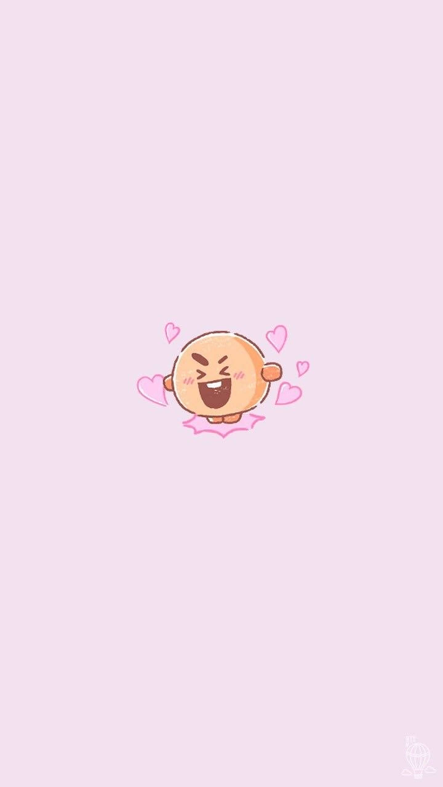 โปสเตอร์มินิมอล Shooky BT21 วอลเปเปอร์