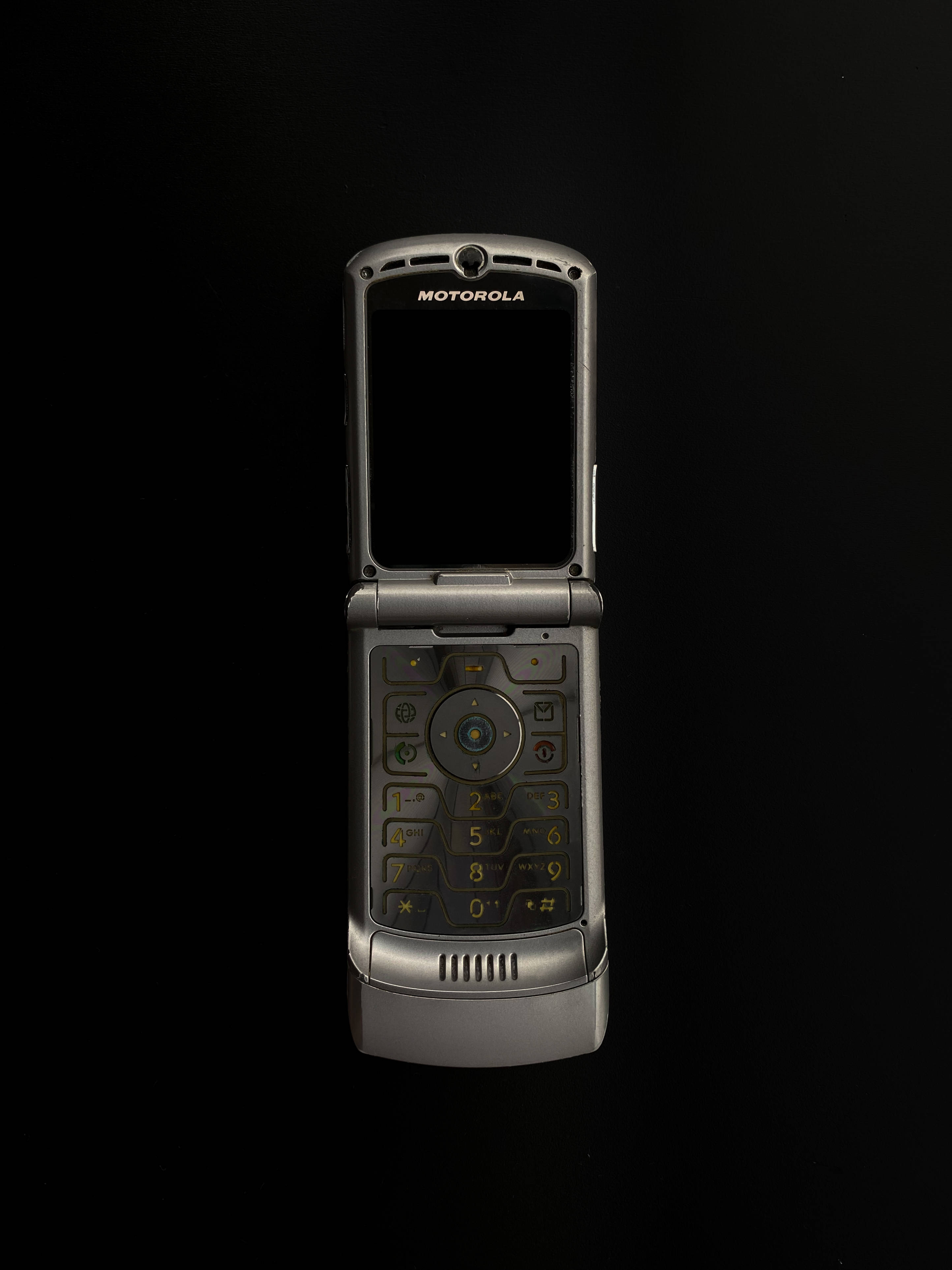 Silver Motorola Razr วอลเปเปอร์