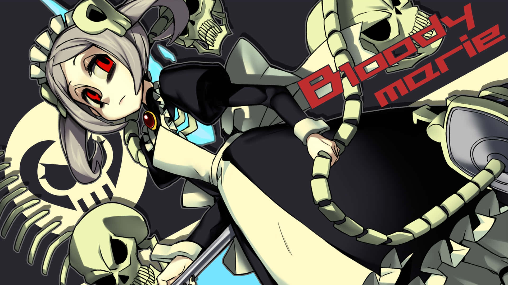 Skullgirls โลหิตของมารี วอลเปเปอร์