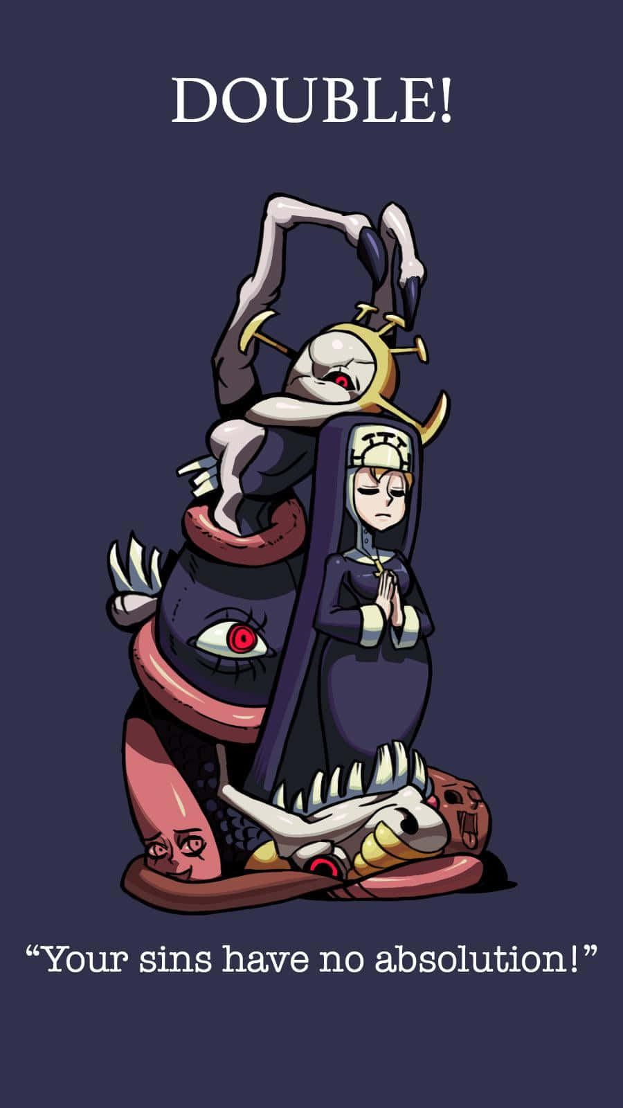 ดาบเบิ้ลจาก Skullgirls วอลเปเปอร์