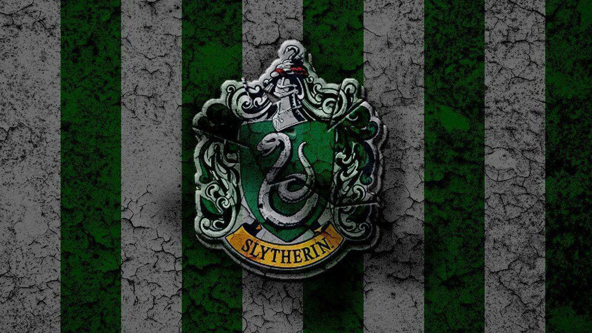 น่ารัก Slytherin ปูนขาวเขียว วอลเปเปอร์