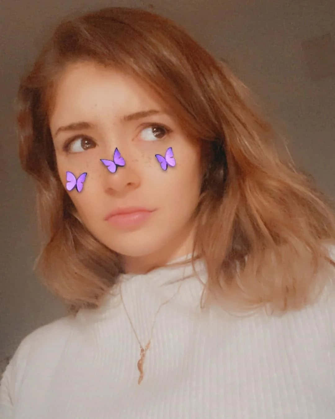 ภาพฟิลเตอร์ผีเสื้อ Snapchat วอลเปเปอร์