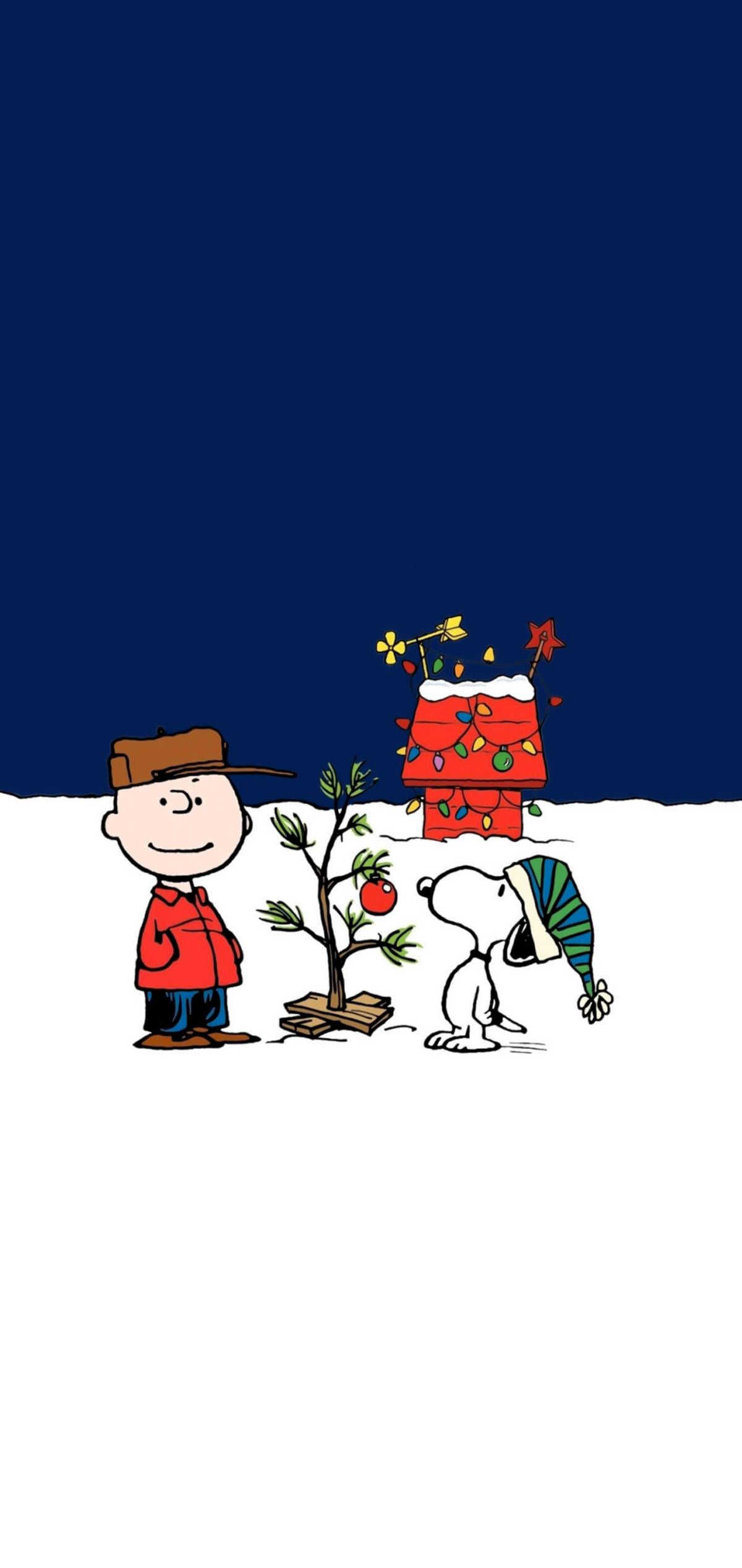 เฉลิมฉลองเทศกาลวันหยุดกับ Snoopy วอลเปเปอร์