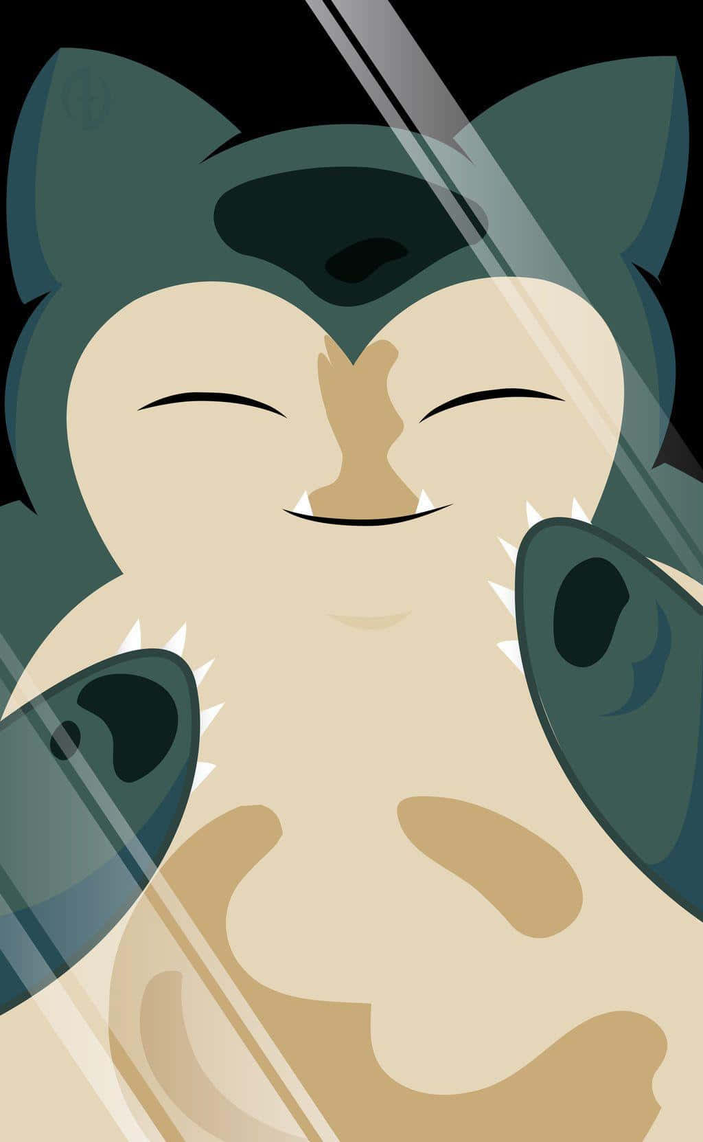 Snorlax พักผ่อนยามบ่าย วอลเปเปอร์