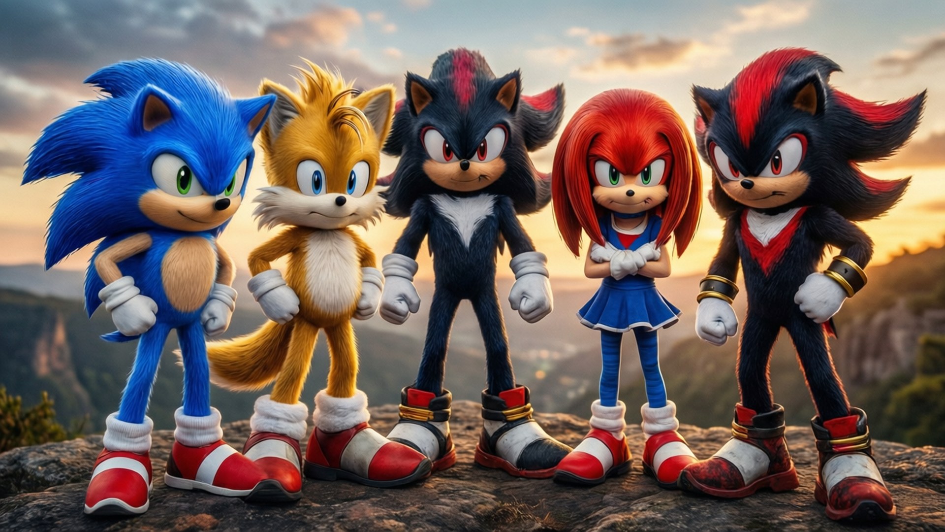 Sonic Heroes รวมพลัง วอลเปเปอร์