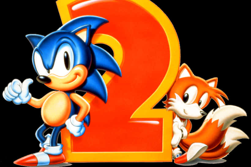 Sonicและ Tails Sonicthe Hedgehog2 วอลเปเปอร์