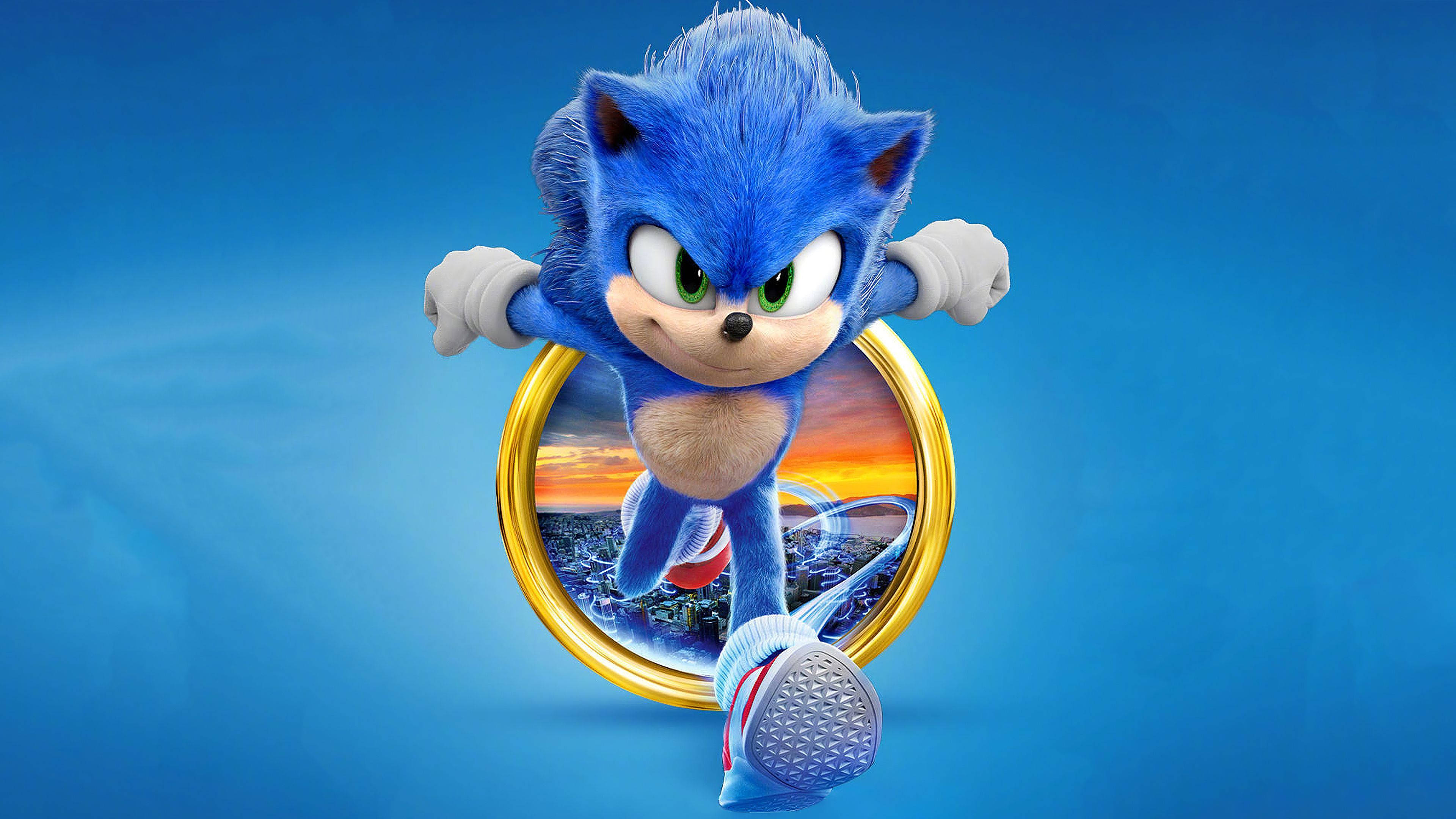 Sonic The Hedgehog วิ่งคว้าแหวนทองคำ วอลเปเปอร์