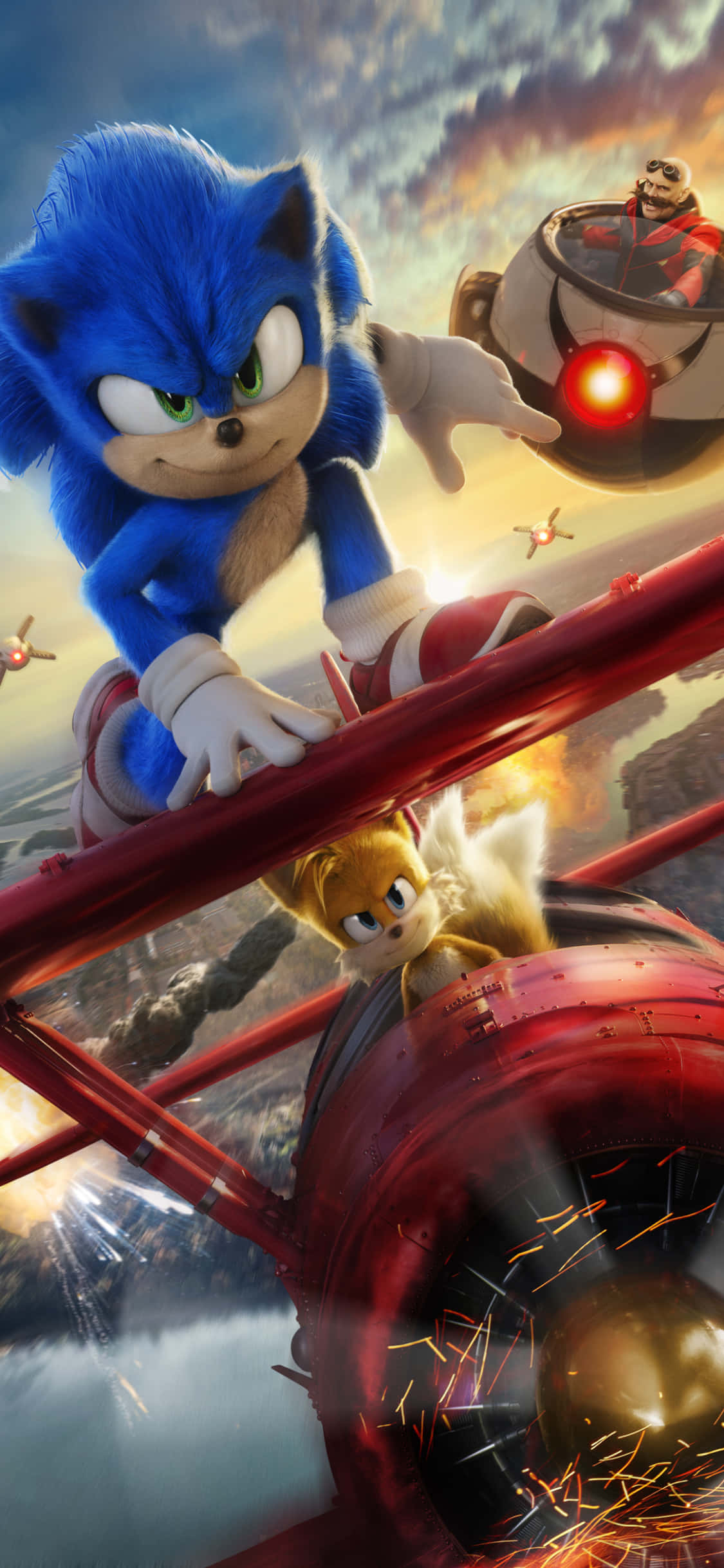 ไม่มีอะไรทำให้ Sonic The Hedgehog ช้าลง วอลเปเปอร์