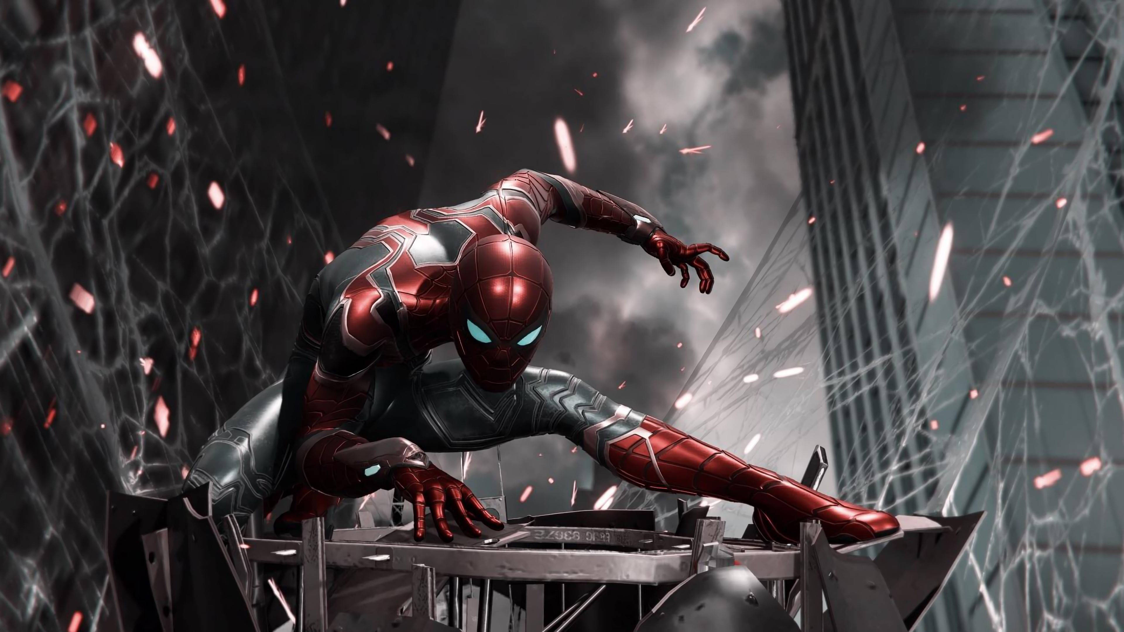 Spider Man Ps4 ฉากต่อสู้ วอลเปเปอร์
