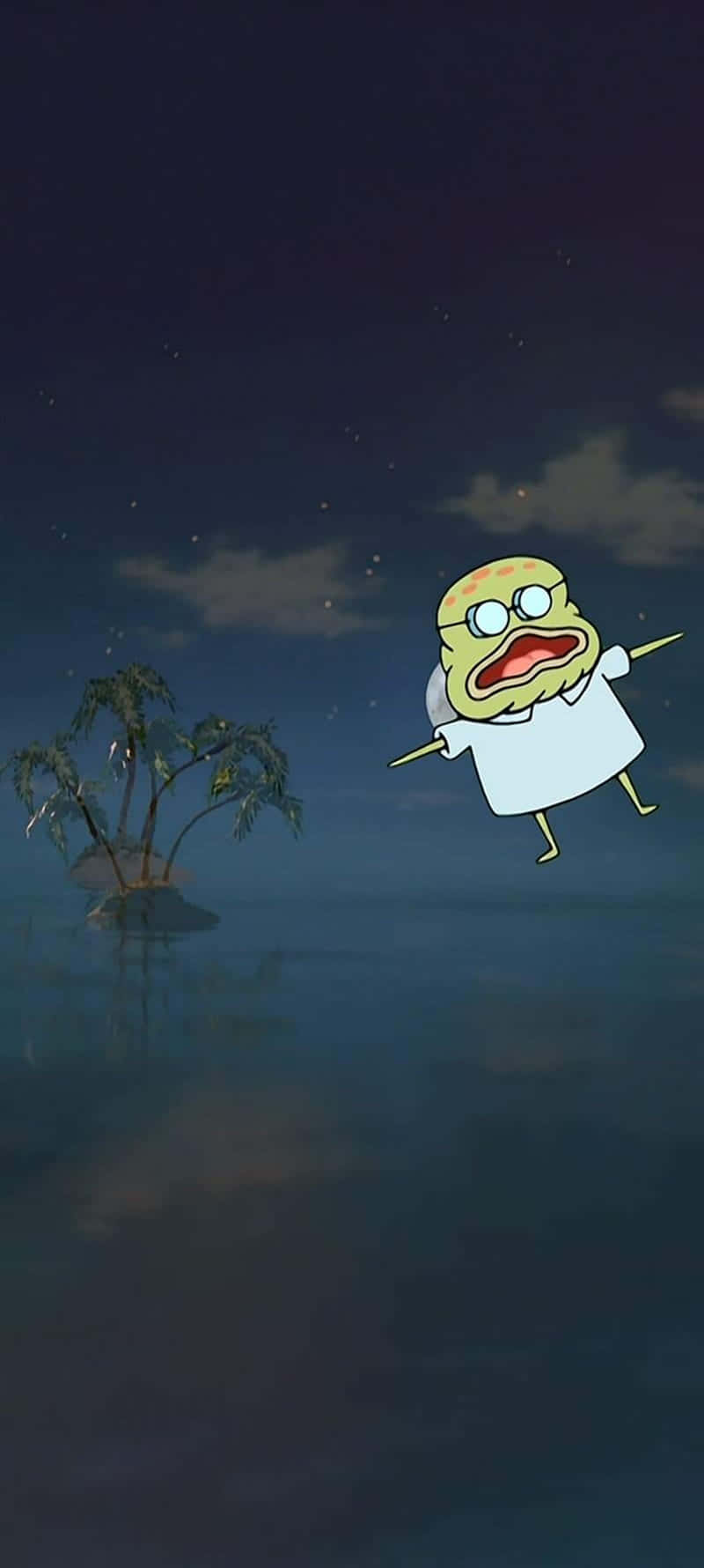 ภาพตลกตัวละคร SpongeBob วอลเปเปอร์