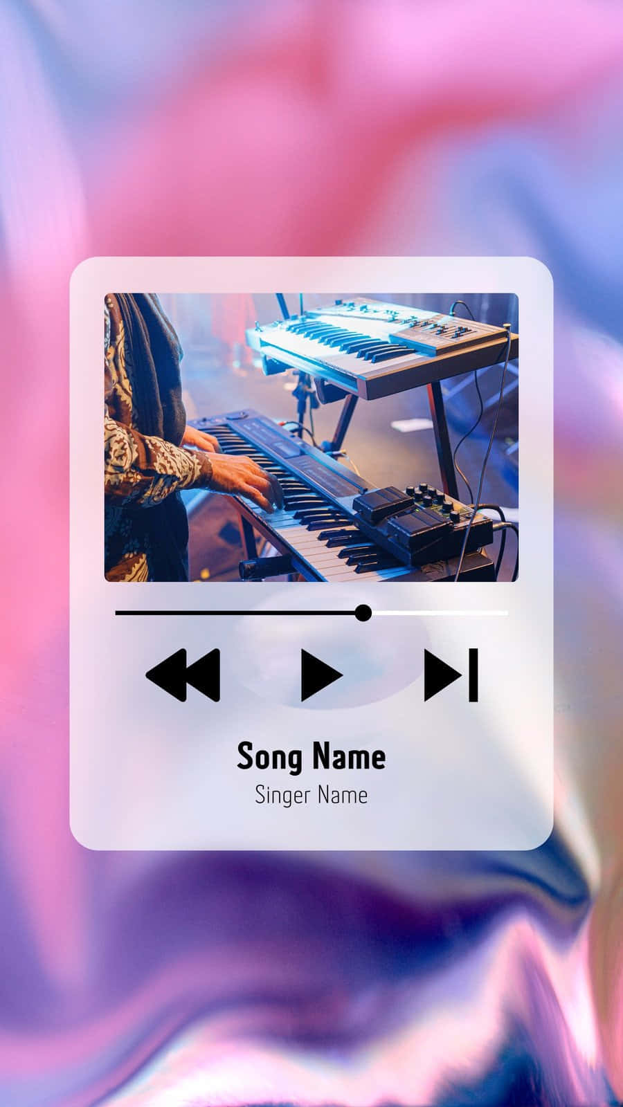 ภาพเพลงบนหน้าจอล็อค Spotify วอลเปเปอร์