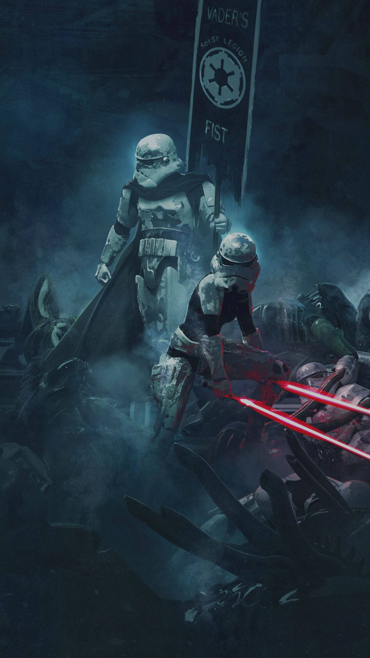 สตอร์มทรูปเปอร์จากจักรวาล Star Wars วอลเปเปอร์
