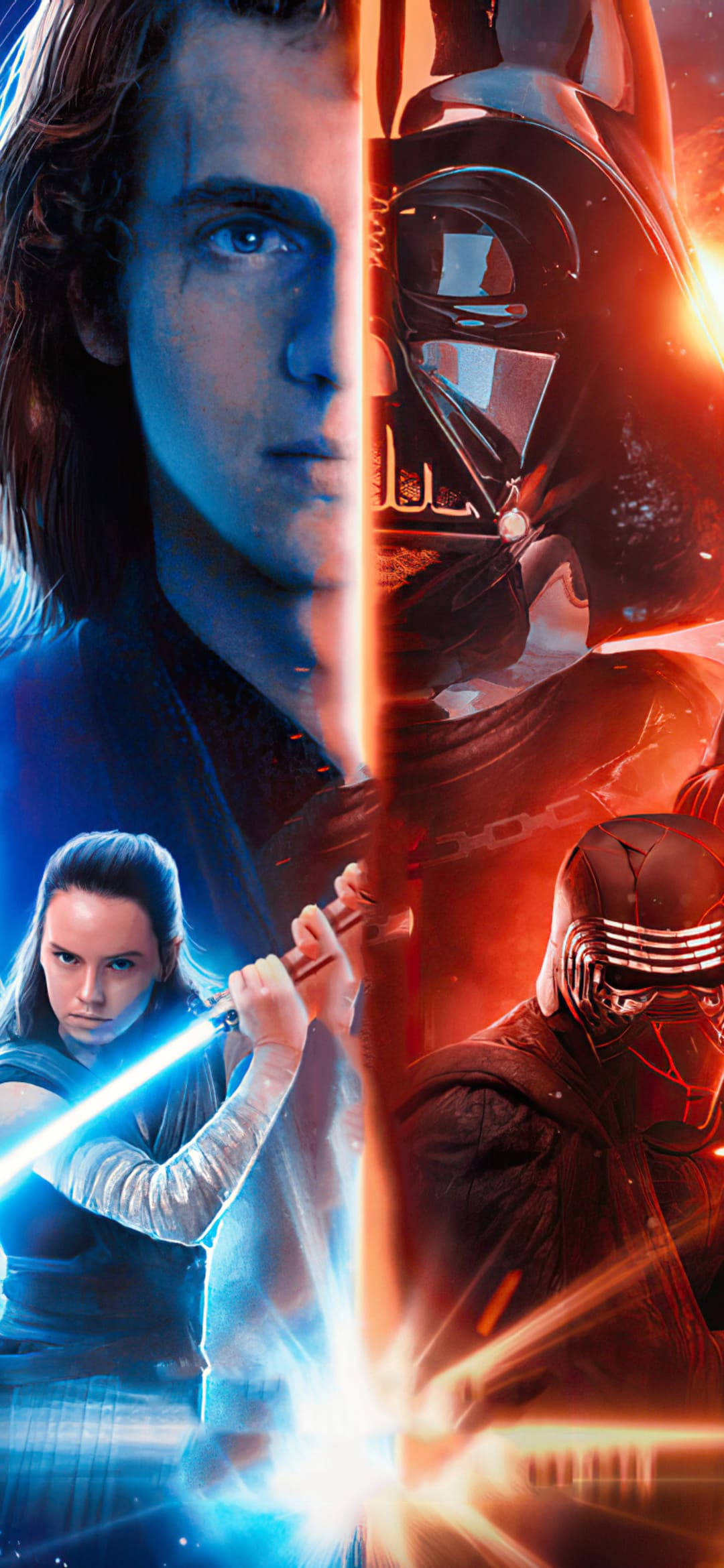 แฟนตัดต่อ Star Wars iPhone 6 Plus วอลเปเปอร์