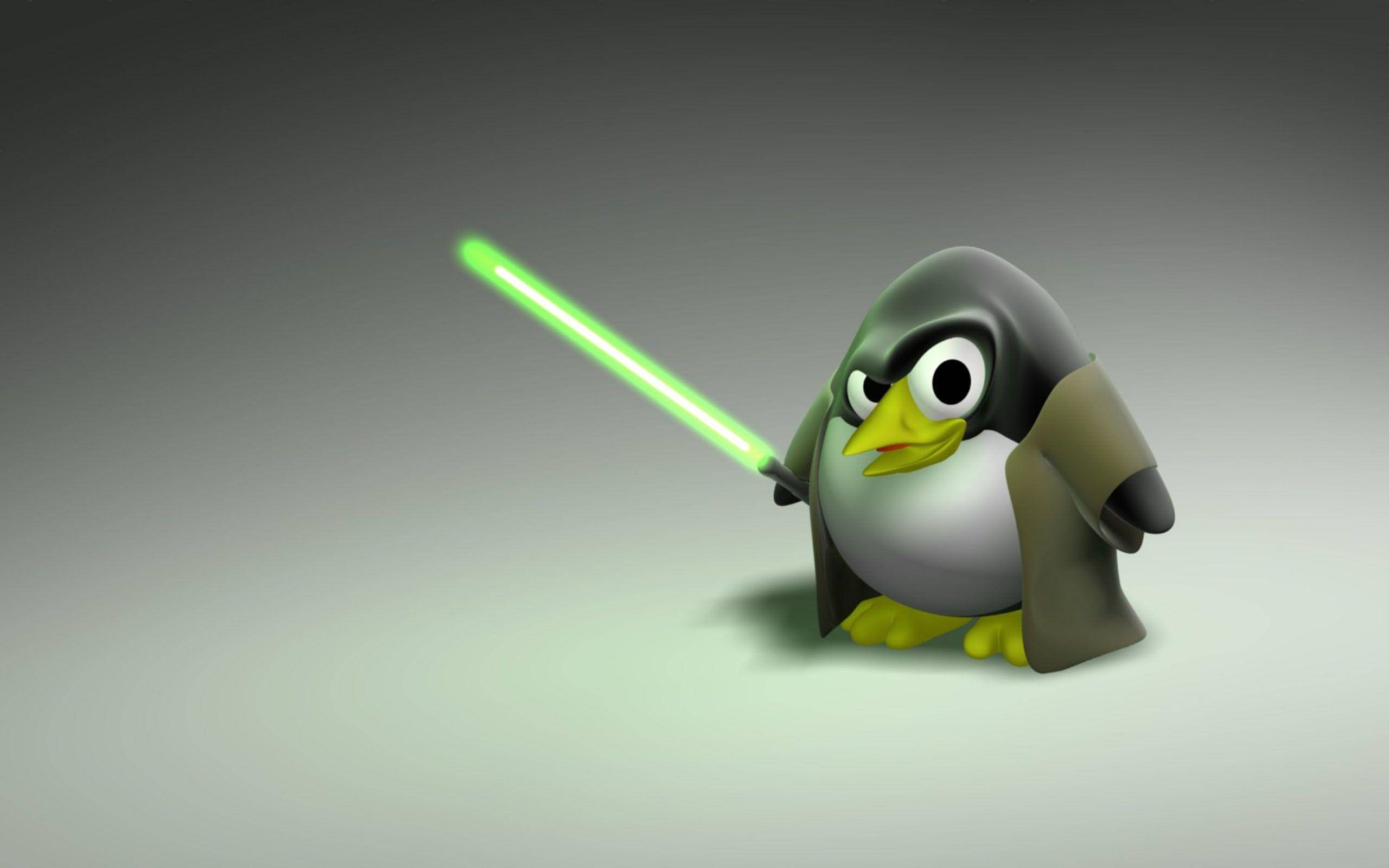 ธีม Star Wars Tux บนเดสก์ท็อปลินุกซ์อย่างเป็นทางการ วอลเปเปอร์