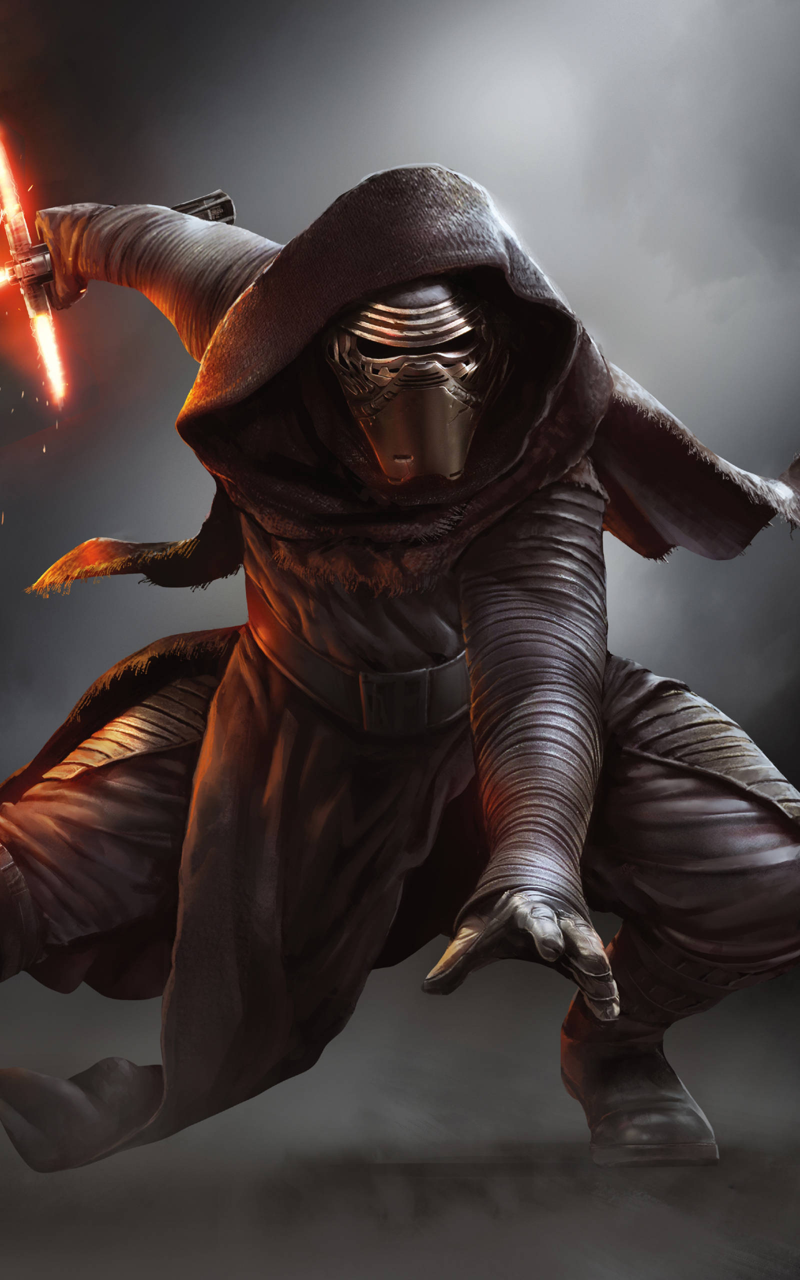 ชุดเกราะไคโล เรน Star Wars สำหรับแท็บเล็ต วอลเปเปอร์
