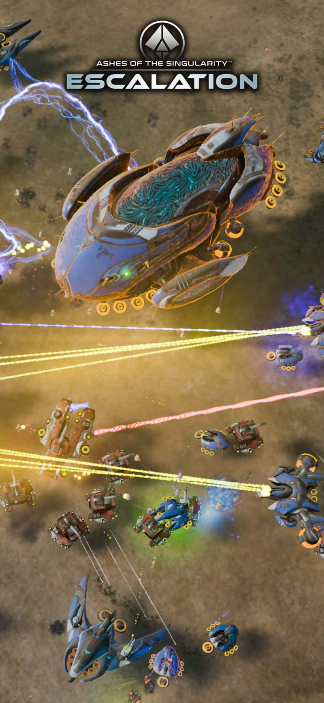 ภาพหน้าจอของ starcraft escalation วอลเปเปอร์