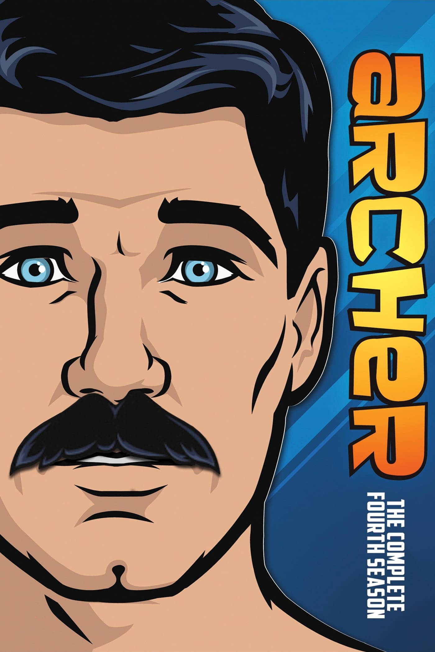 Sterling Archer พร้อมปฏิบัติการ - โปสเตอร์ดีวีดี Archer Season 4 วอลเปเปอร์