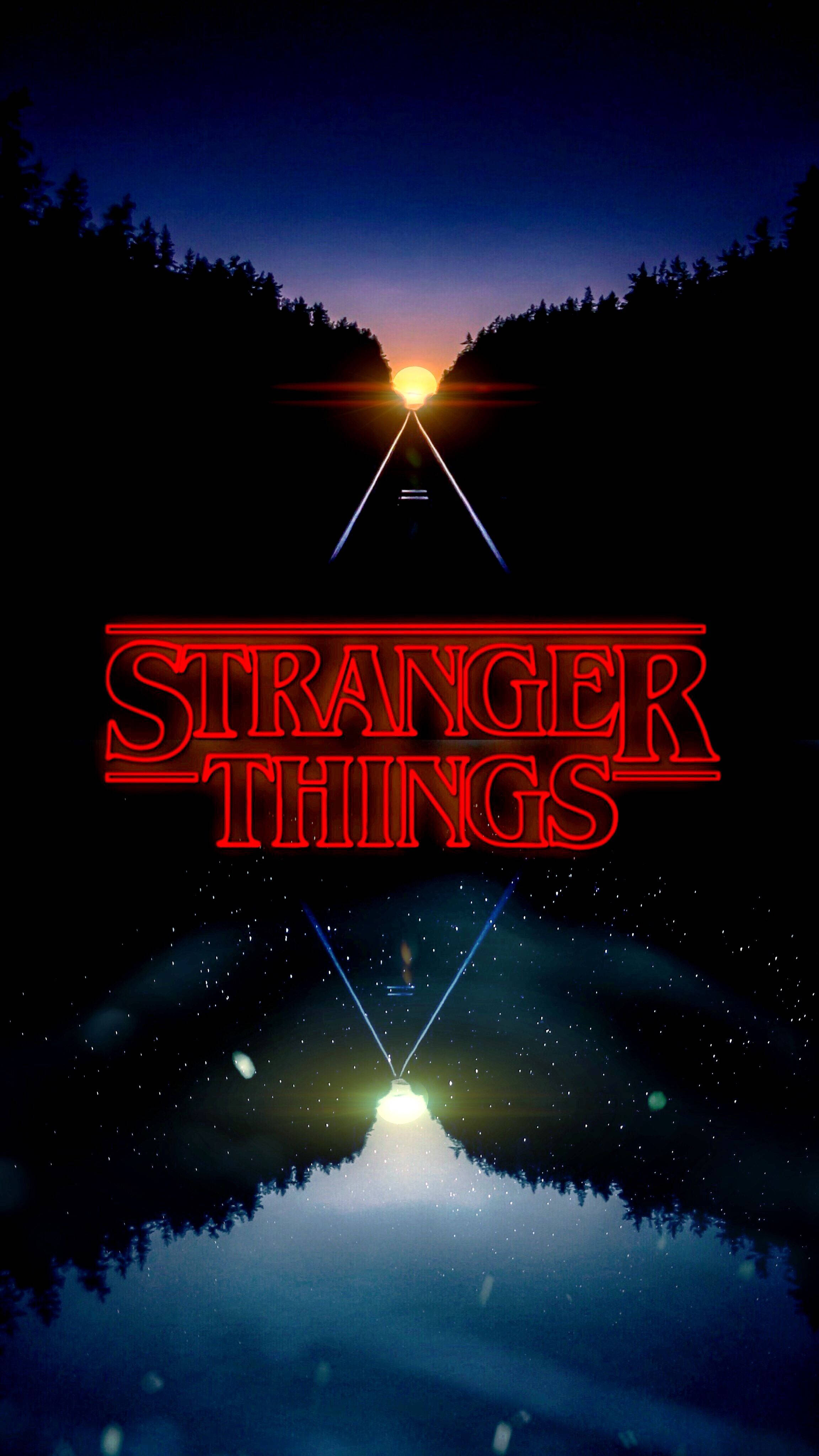 น่ารัก Stranger Things เงาป่ามืด วอลเปเปอร์