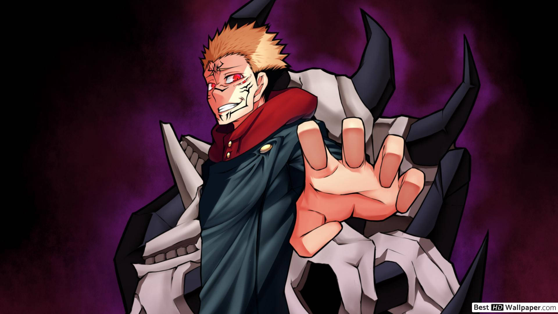 วอลเปเปอร์แฟนอาร์ต Jujutsu Kaisen Sukuna — จูจุสึไคเซ็น วอลเปเปอร์