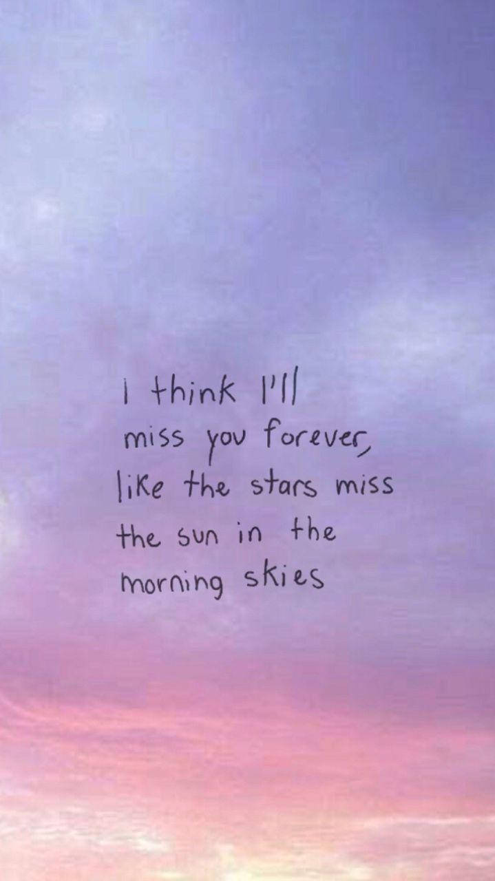 คิดถึงเธอ เนื้อเพลง Summertime Sadness วอลเปเปอร์